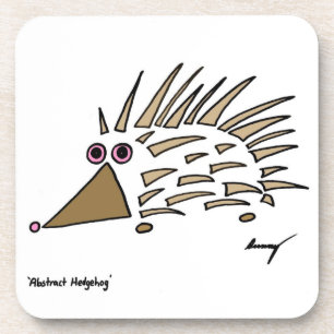 Porta-copo Abstrato Hedgehog Portas copos - Conjunto de 6
