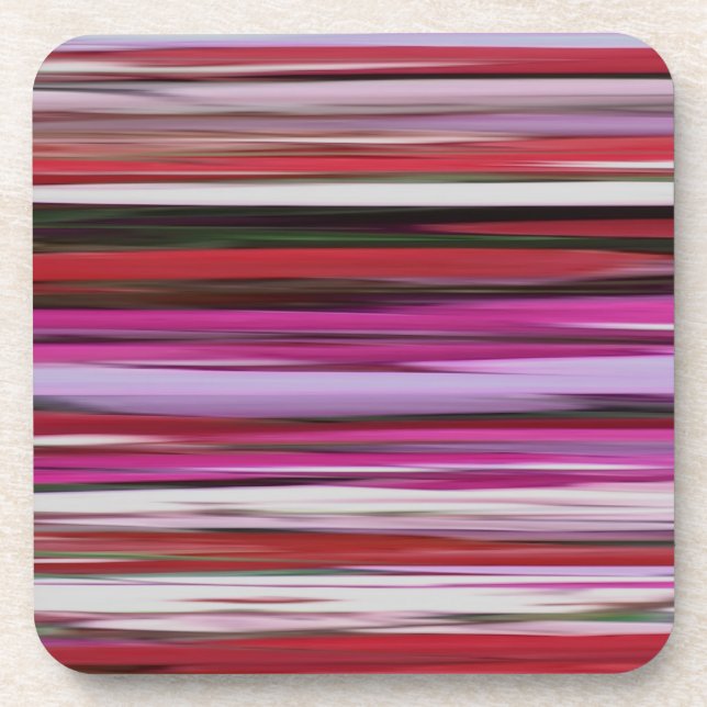 Porta-copo Abstrato nº 2: Desfocamento vermelho (Frente)