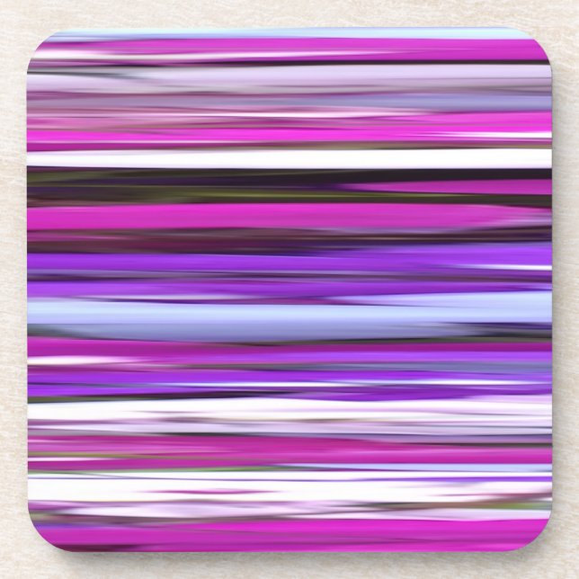 Porta-copo Abstrato nº 2: Desfoque roxo (Frente)