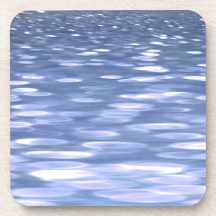 Porta-copo Abstrato nº 3: Shimmer azul em pó