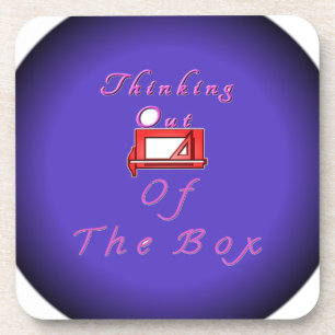 Porta-copo Acho que fora da caixa.