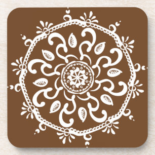 Porta-copo Acorn Mandala