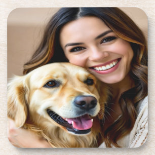 Porta-copo Adicionar Foto de Retriever Dourado Personalizar