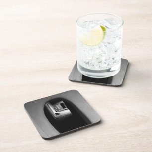 Porta-copo Adobe Doorway Architecture Black & White Photo