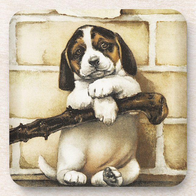 Porta-copo Adorável Puppy (Frente)
