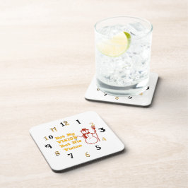 Porta-copo Adorável Visão Maravilhosa de Natal do Snowman