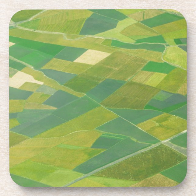 Porta-copo Aérea de Terras Agrícolas na Etiópia (Frente)
