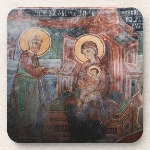 Porta-copo Afrescos da Igreja Sérvia do século XIV, 2