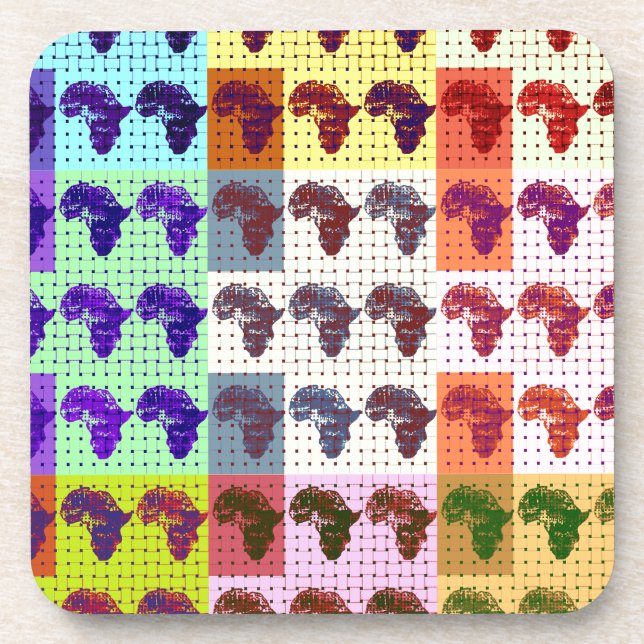 Porta-copo África (Frente)