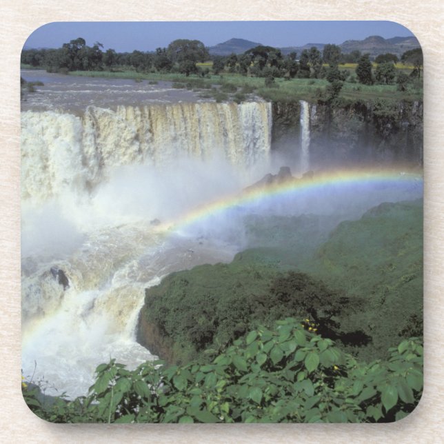 Porta-copo África, Etiópia, Rio Nilo Azul, Catarata.2 (Frente)