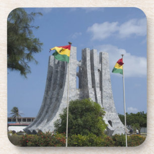 Porta-copo África, Gana, Acra. Mausoléu de Nkrumah, final 3