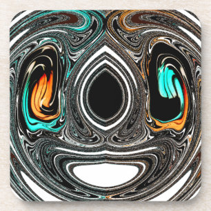 Porta-copo African Ethnic Doodle Zebra texturou Art Impressão