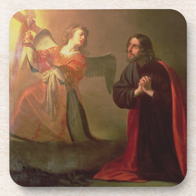 Porta-copo Agonia no jardim (Frente)