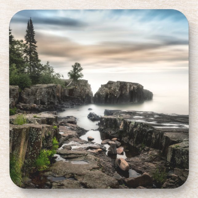 Porta-copo Água | Lago Superior Grand Marais, Minnesota (Frente)