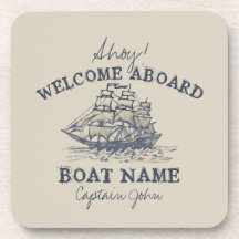 Ahoy! Bem-vindo a bordo da Vintage Personalizada N