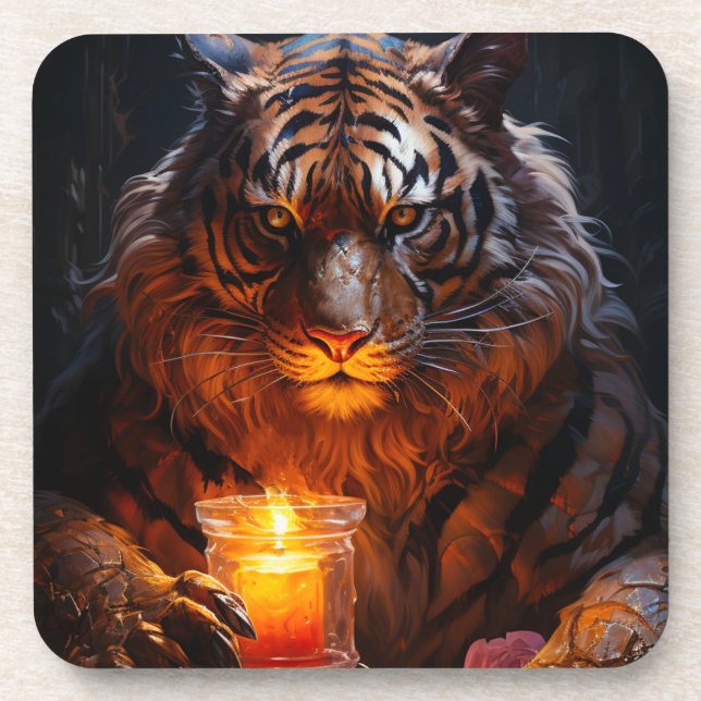 Porta-copo Ai Tiger Art (Frente)