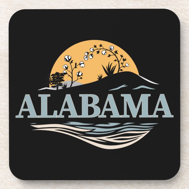 Porta-copo Alabama Estados Unidos da América (Frente)