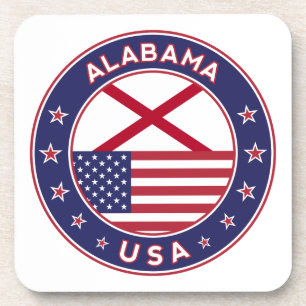Porta-copo Alabama, t-shirt do Alabama, adesivo do Alabama,