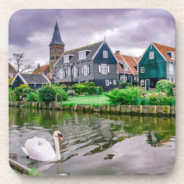 Porta-copo Aldeia Neerlandesa Marken (Frente)