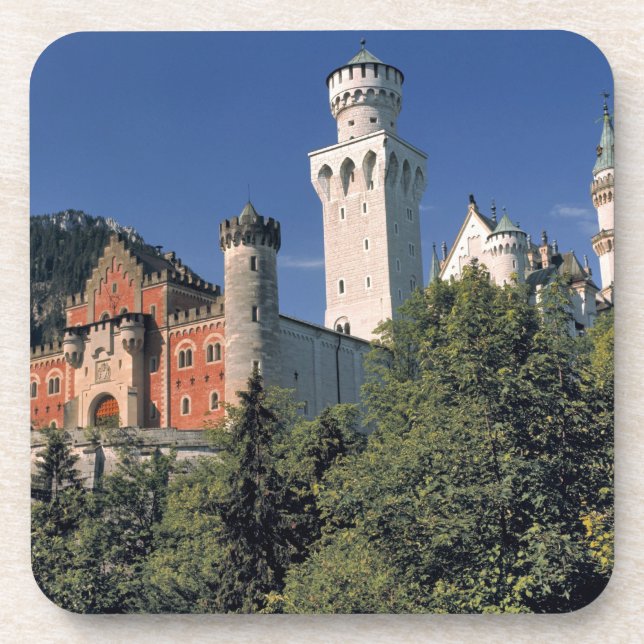 Porta-copo Alemanha, Baviera, Castelo Neuschwanstein. (Frente)