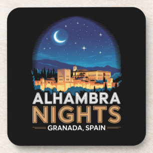Porta-copo Alhambra Nights - Granada Espanha