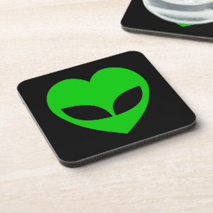 Porta-copo Alienígena Love Heart