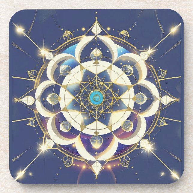 Porta-copo Alinhamento da Estrela Dourada – Um Universo de Ge (Frente)