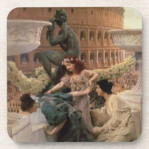 Porta-copo Alma-Tadema o coliseu, 1896
