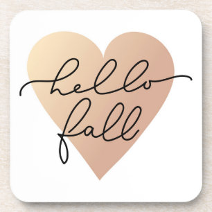 Porta-copo Alô, Fall Love Heart