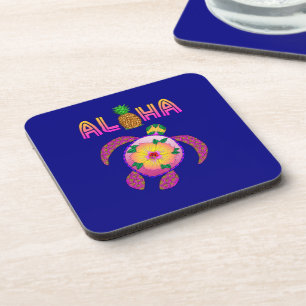 Porta-copo Aloha tartaruga havaiana de Honu