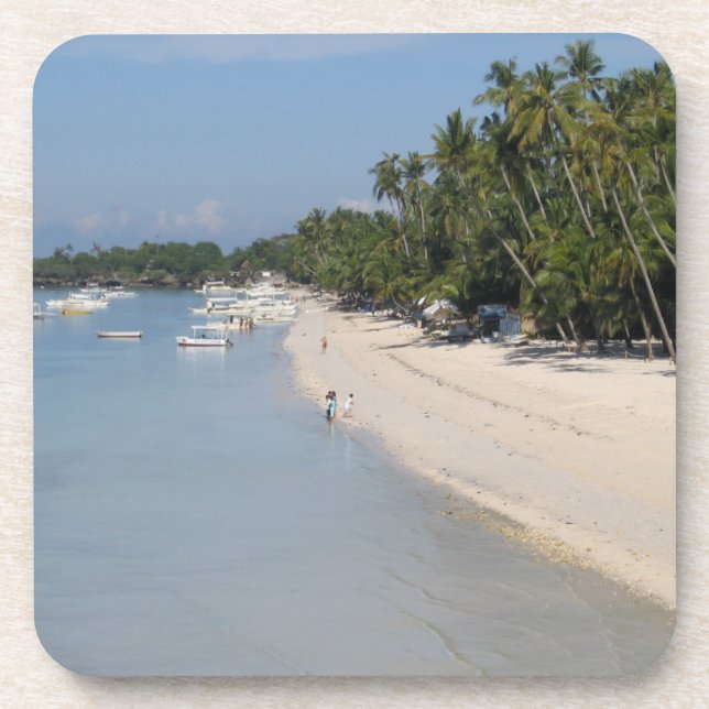 Porta-copo Alona Beach, Panglao Island, Bohol, Filipinas (Frente)