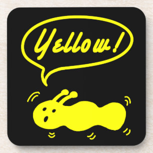 Porta-copo Amarelo! Costeira de bebidas