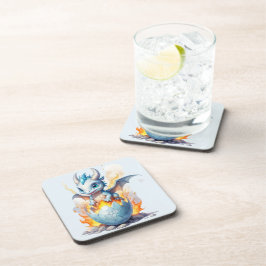 Porta-copo Ameaçador Dragão Azul Frostfire
