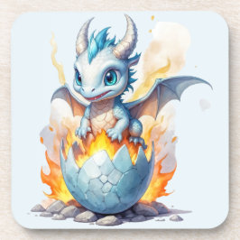 Porta-copo Ameaçador Dragão Azul Frostfire