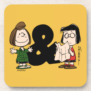 Porta-copo Amendoins Peppermint Patty & Marcie