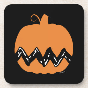 Porta-copo Amendoins   Pumpkin Laranja Charlie Brown