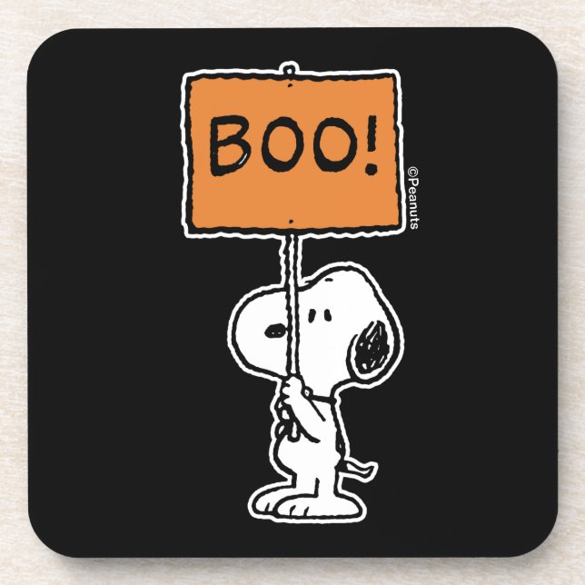 Porta-copo Amendoins | Snoopy Boo! (Frente)