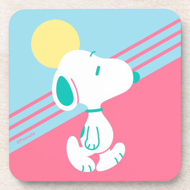 Porta-copo Amendoins | Snoopy Deco Dreams Sun (Frente)