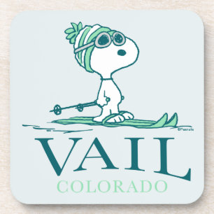 Porta-copo Amendoins Snoopy Vail Colorado