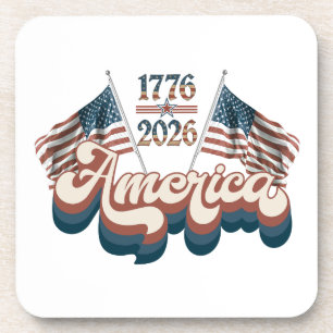 Porta-copo América 1776–2026, Patriótico, EUA 250 Anos