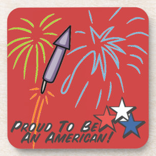 Porta-copo Americano orgulhoso -
