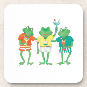 Porta-copo Amigos da praia