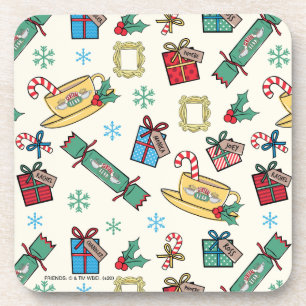 Porta-copo AMIGOS™  Padrão de Ícone de Natal