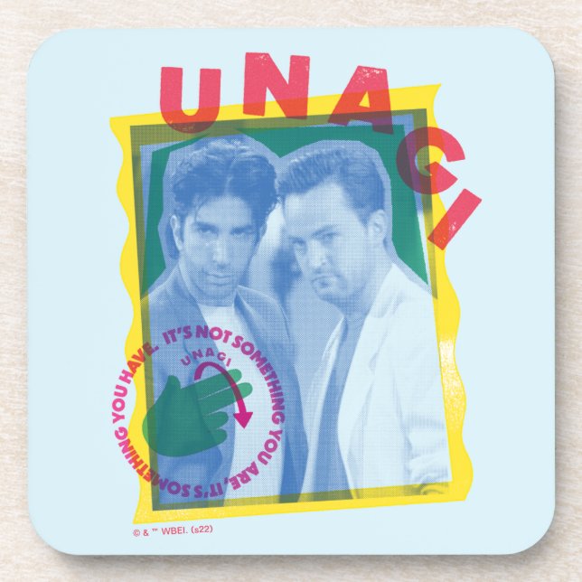 Porta-copo AMIGOS™ | Ross & Chandler - Unagi (Frente)