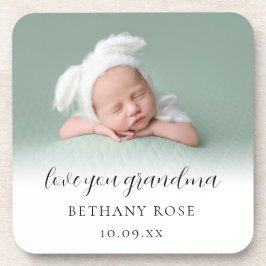 Porta-copo Amo-Te, Avó Foto Data