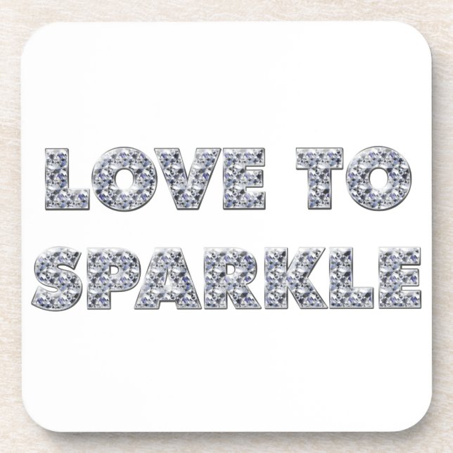 Porta-copo Amor A Sparkle (Frente)