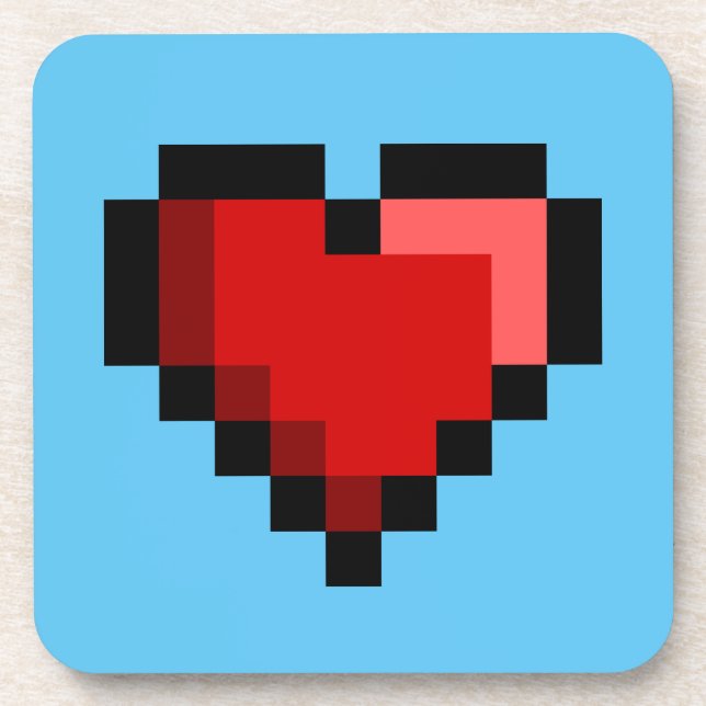 Porta-copo Amor Coração (Frente)