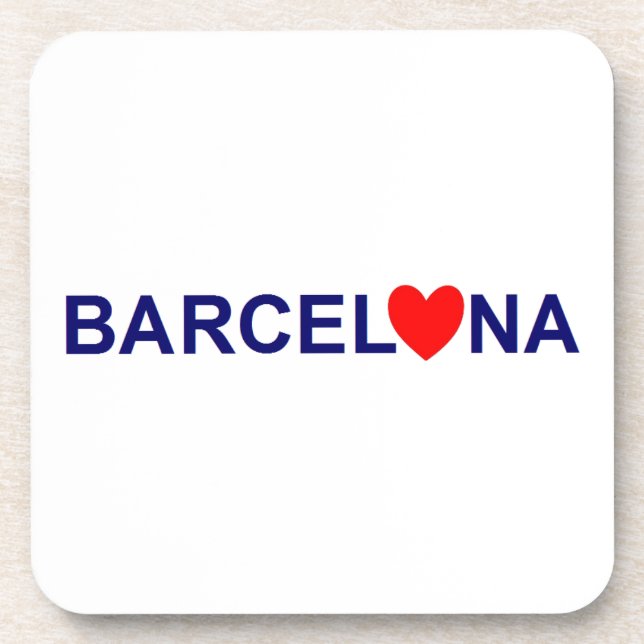 Porta-copo Amor de Barcelona (Frente)