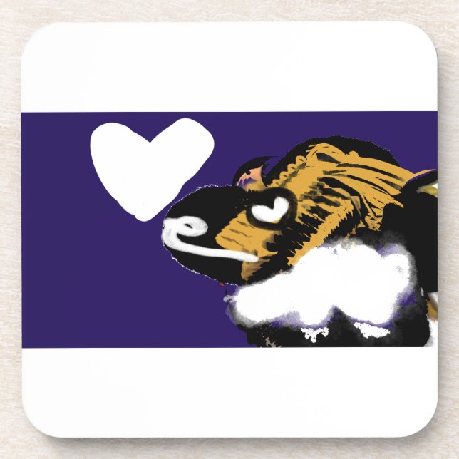 Porta-copo Amor de cão alegria (Frente)
