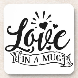 Porta-copo Amor Em Uma Caneca